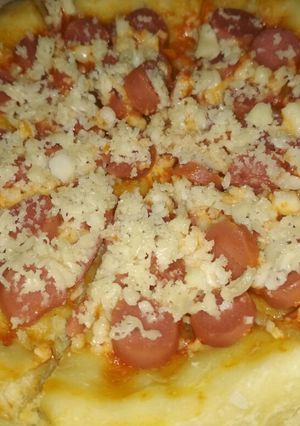 Foto resep Pizza teflon simple