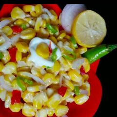 A picture of Spicy creamy sweet corn salad.