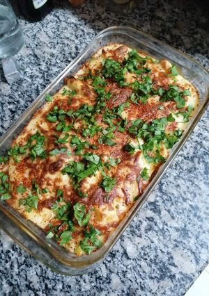 صورة لوصفة بطاطس لافا بالنقانق غير عن العادة 😋