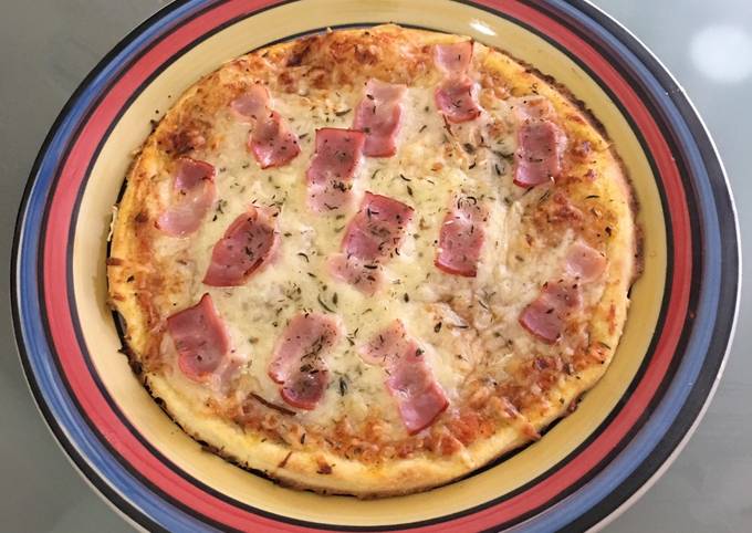 Masa de pizza casera (2 recetas tradicionales, esponjosa o fina