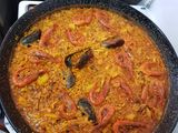 Paella de marisco