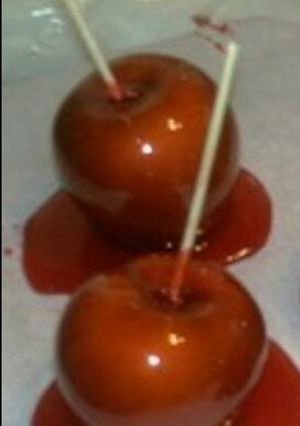 Una foto de Manzana acaramelada 🍎