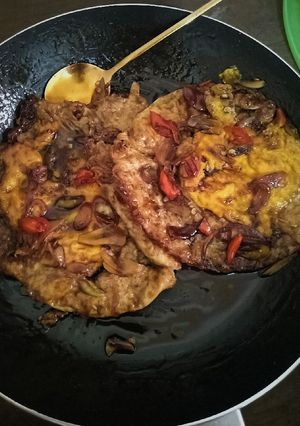 Foto resep Telur kecap pedas resep simple