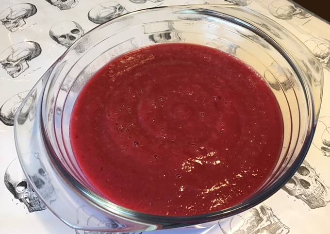 Compote de pêches de vigne à l'orange sanguine de Mila Skull - Cookpad