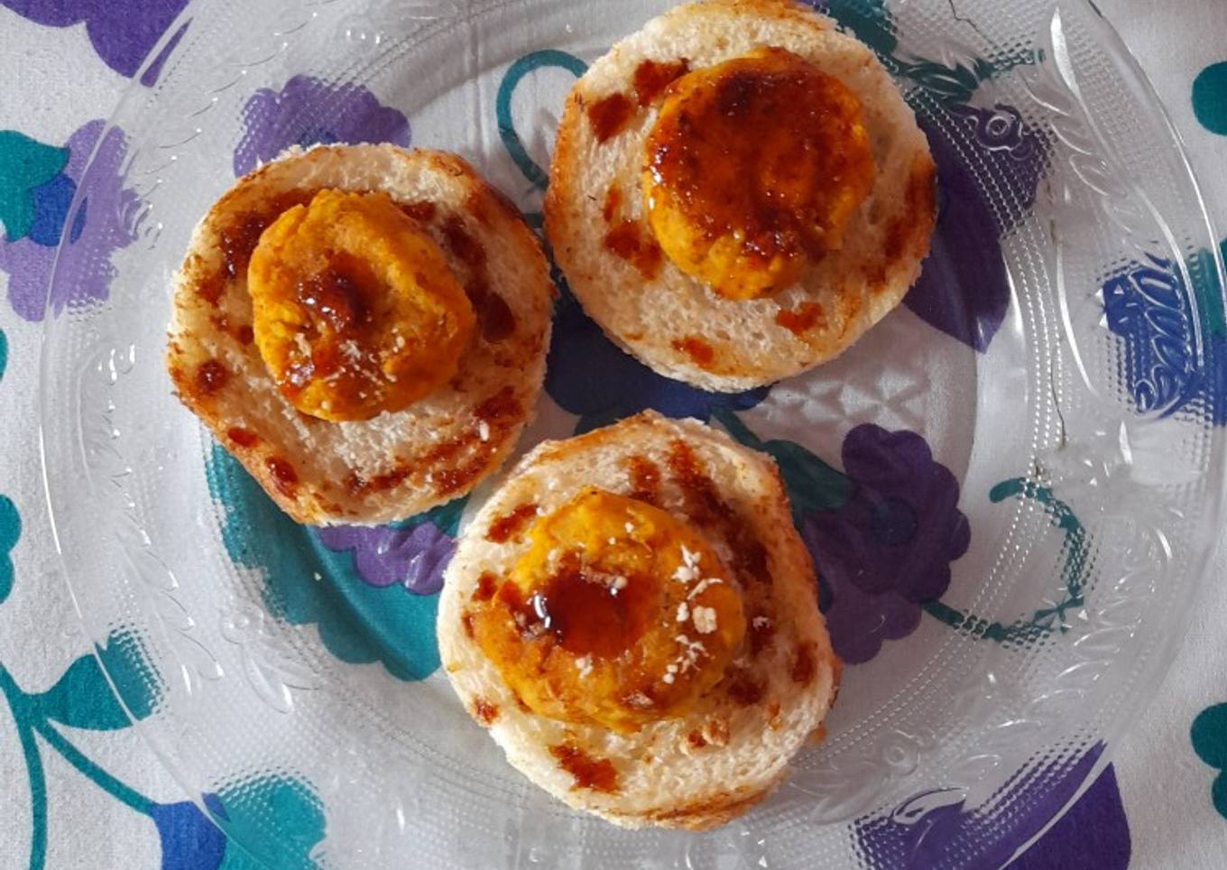 #LBC- Jackfruit seed Potato tikki with Bread