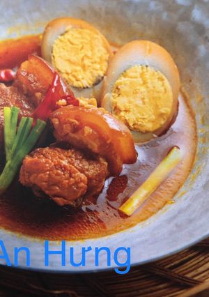 Hình của món Thị Kho Trứng.