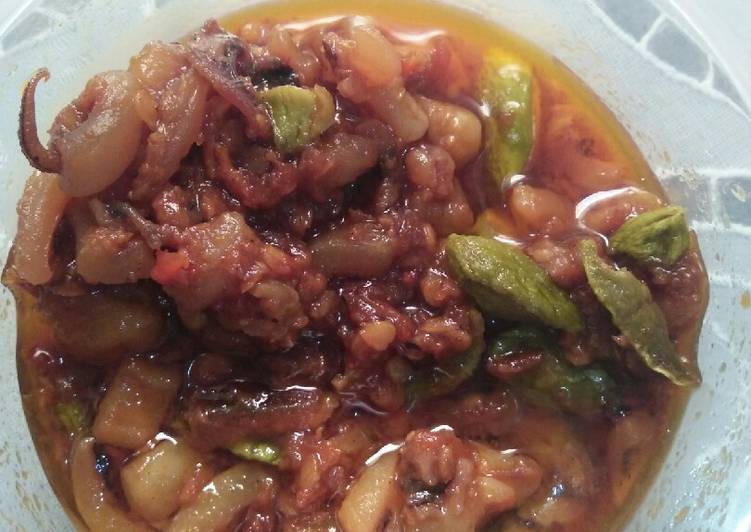 Sambel cumi pete pedas praktis