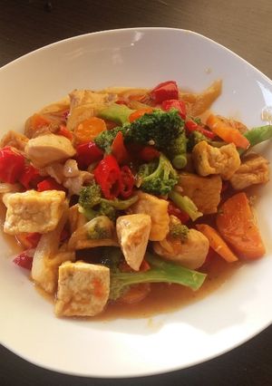Foto resep Tumis ayam brokoli ceria