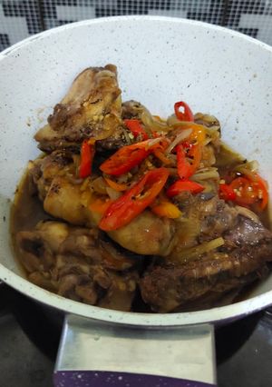 Foto resep Ayam lada hitam