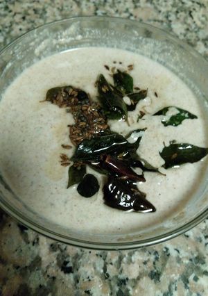 A picture of Peanut chutney.