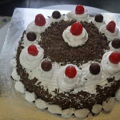 A picture of Chocolate Black forest cake.