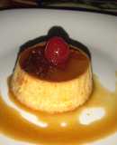 Flan de queso mascarpone