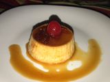 Flan de queso mascarpone