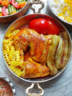 عکسی از دستور تورشه کباب گیلانی