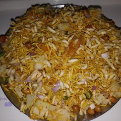 Spicy bhel#streetfood A picture of Spicy bhel#streetfood.