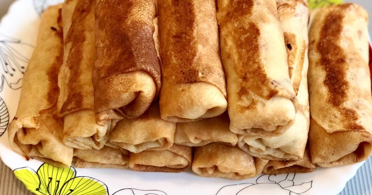 Блинчики С Мясом Пошаговый Рецепт С Фото