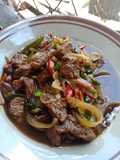 Daging sapi saori lada hitam