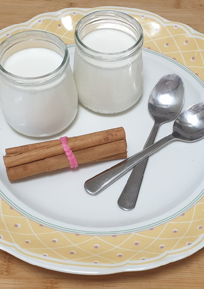 Una foto de Yogurt casero en horno