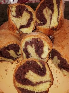 عکسی از دستور کیک اسفنجی قالبی