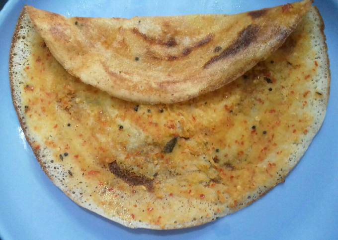 Recipe of Eric Ripert Neyi khara dosa/ghee khara dosa Andhra favourite breakfast