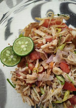 Foto resep Ayam Suwir Sambal Matah