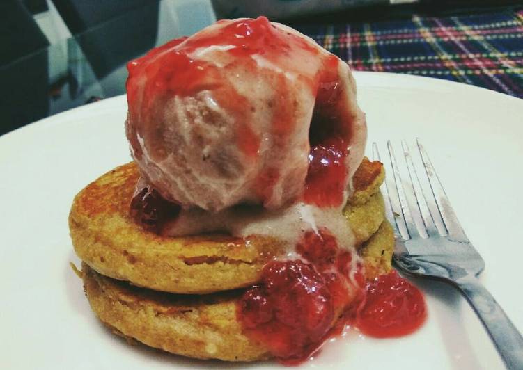 Langkah Mudah untuk Membuat Pink Banana Strawberry ice cream, Bisa Manjain Lidah