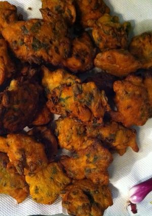 A picture of Spring Onion Pakoda.