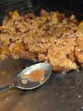 Simple Peach Crumble