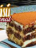 Tiramisú tradicional (Receta sin horno)