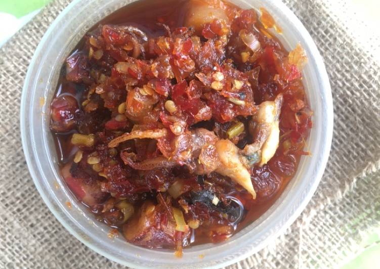 Bagaimana Membuat Sambal cumi ala fe, Menggugah Selera