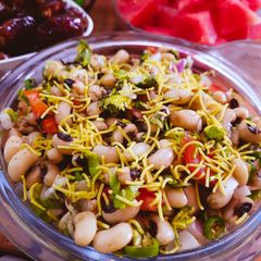 Lobia Chaat A picture of Lobia Chaat.