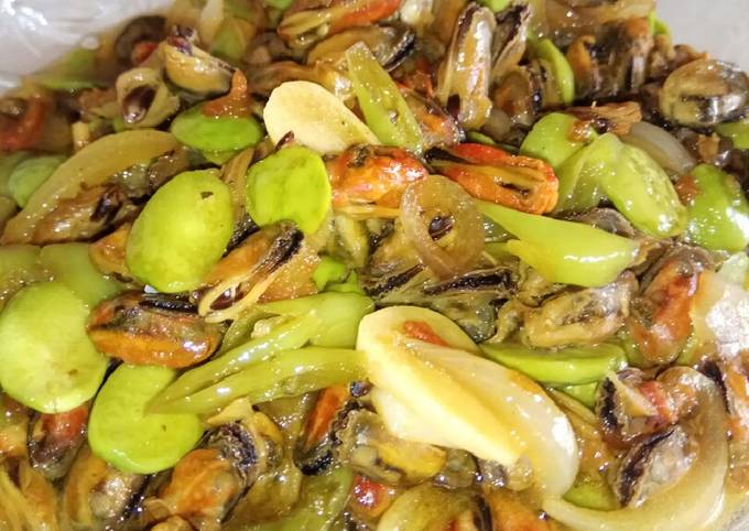 Resep Kerang Pete Cabe Hijau Oleh Gessy Carolina Cookpad