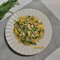 895. Tumis Kucai Telur Tahu Taoge (TKT3)-レシピのメイン写真