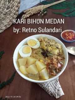 Foto resep 2= KARI BIHUN Medan