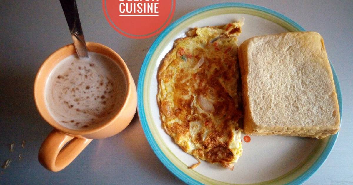 Fried Eggs And Bread