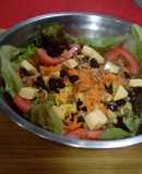 Ensalada con fideos y verduras