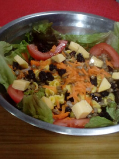 Una foto de Ensalada con fideos y verduras