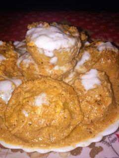 ছানা স্টাফড /ছানা পুরি কাশ্মীরী আলুর দই(chana stuffed puri kashmiri aloor dum recipe in Bengali) রেসিপির প্রধান ছবি