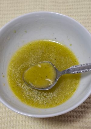 Una foto de Vinagreta de naranja agria