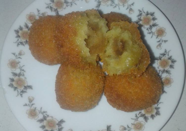 Cara Membuat Bolbilar Mini Crispy Isi Gula Merah Bola Ubi Jalar Yang Enak