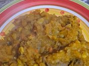 Una foto de bistec en chile
