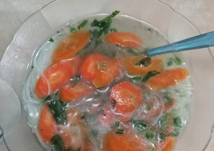 Ini dia! Bagaimana cara membuat Sup soun  gurih