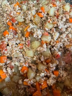 A picture of Pork Giniling.