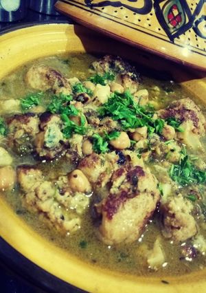صورة لوصفة جواز شوفلور بلمرقة بيضاء الله على البنة 😋