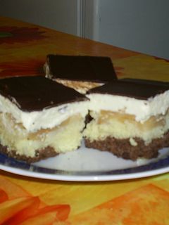 Olga-almás szelet recept fotója