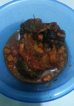 A picture of Fried liver.