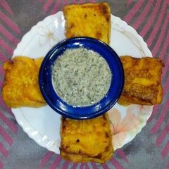 A picture of Paneer besan pakoda.