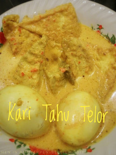 Foto resep Kari Tahu Telor