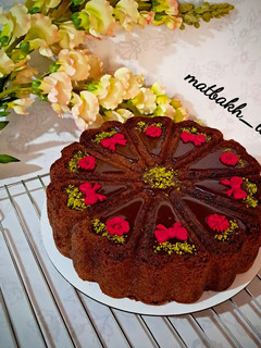عکسی از دستور کیک کاپو چاکلت