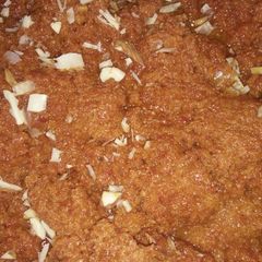 A picture of Gajar ka halwa.